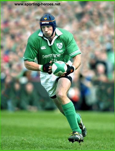 Alan Quinlan - Ireland (Rugby) - International Rugby Union Caps.
