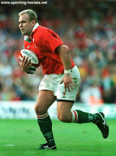 Scott Quinnell - Wales - Welsh International Rugby Caps.