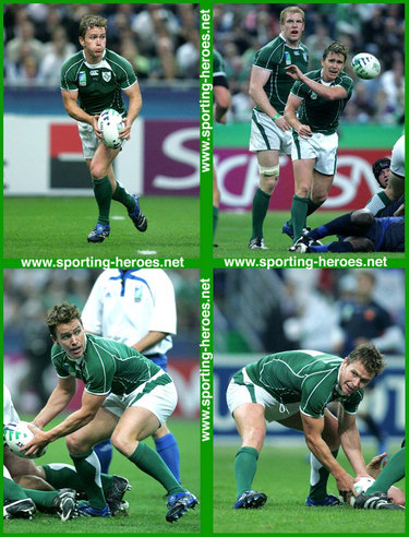 Eoin Reddan - Ireland (Rugby) - 2007 World Cup