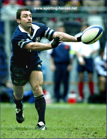 Bryan Redpath - Scotland - International rugby caps.