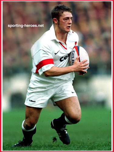 David Rees - England - International Rugby Caps for England.
