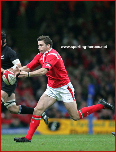 Nicky Robinson - Wales - International rugby caps for Wales.