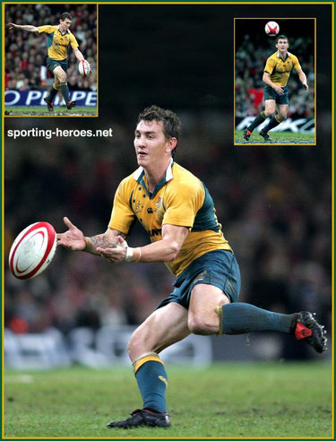 Mat Rogers - Australia - International rugby union caps for Australia