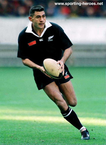 Eric Rush - New Zealand - International caps for the All Blacks.