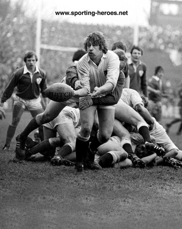 John Scott - England - Biography of his rugby union career for England.