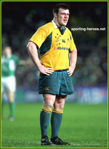 Guy Shepherdson - Australia - International rugby caps for Australia.