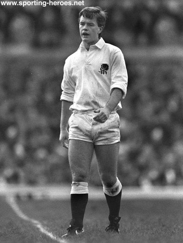 Kevin Simms - England - International rugby caps for England.