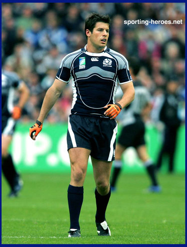 Hugo Southwell - Scotland - 2007 World Cup