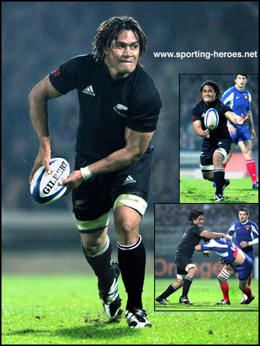 Rodney So'oialo - New Zealand - New Zealand International Rugby Caps.