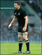 Reuben THORNE - New Zealand - International rugby caps for the All Blacks.