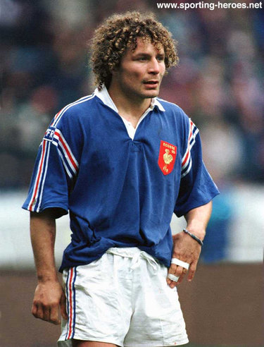 Jean-Francois Tordo - France - International rugby matches.