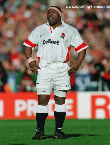 Victor Ubogu - England - International Rugby Union Caps for England.