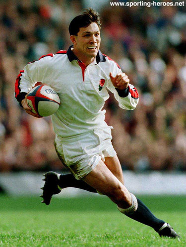 Tony Underwood - England - International Rugby Caps for England.