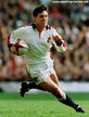 Tony UNDERWOOD - England - International Rugby Caps for England.