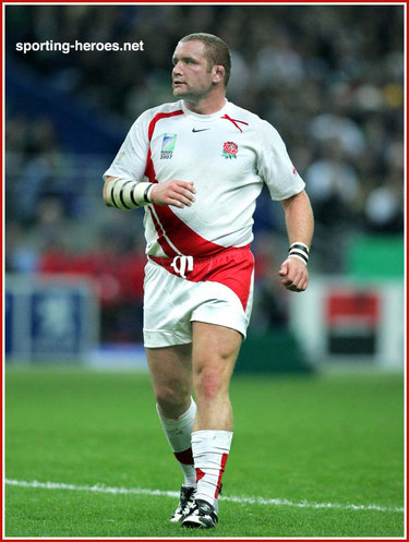 Phil Vickery - England - 2007 World Cup Games incl. The Final.