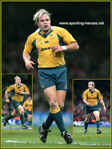 Phil Waugh - Australia - International Rugby Union Caps.