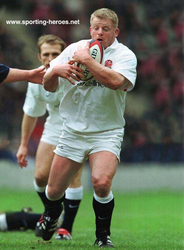 Dorian West - England - International Rugby Caps for England.