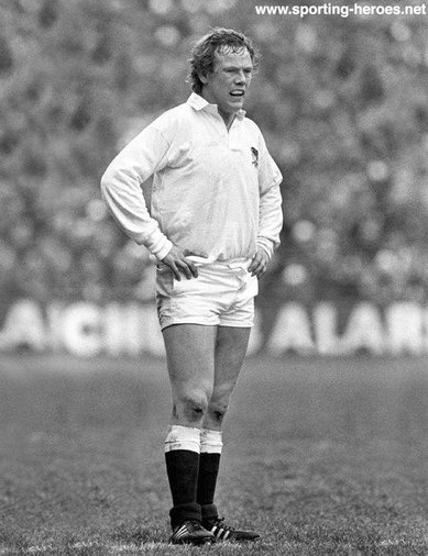 Peter Wheeler - England - Biography of his International rugby career.