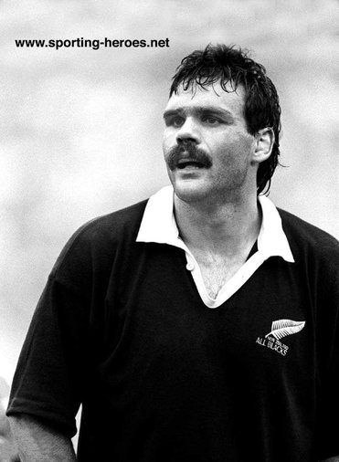 Gary Whetton - New Zealand - International rugby matches for The All Blacks.