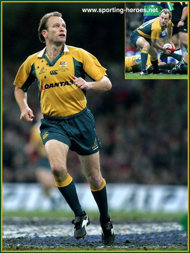 Chris Whitaker - Australia - Australian International  Rugby Union Caps.