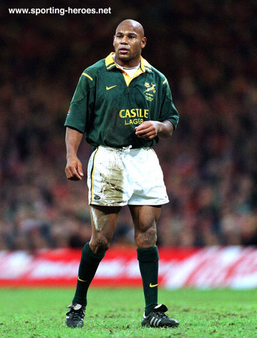 Chester Williams - South Africa - International Rugby Union Caps.