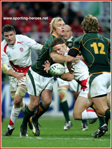 Joe Worsley - England - 2007 World Cup (Final)