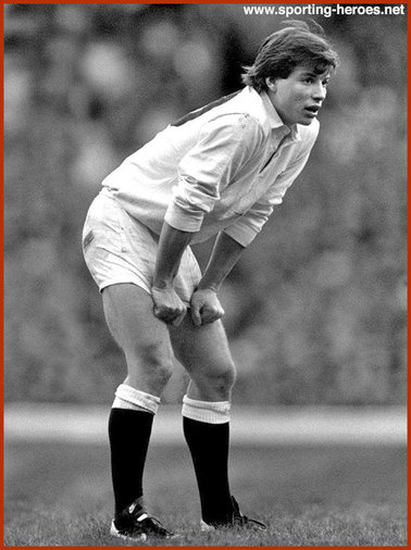 Rob Andrew - England - Biography of his International career. (Part One).