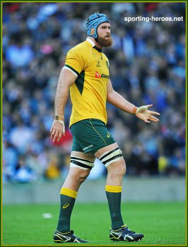 James Horwill - Australia - International rugby union caps.