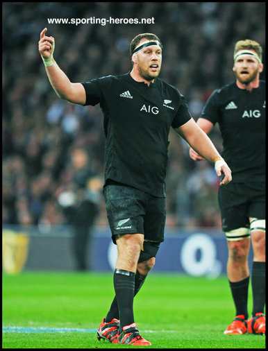 Wyatt Crockett - New Zealand - International Rugby Union Caps. 2009-2015.