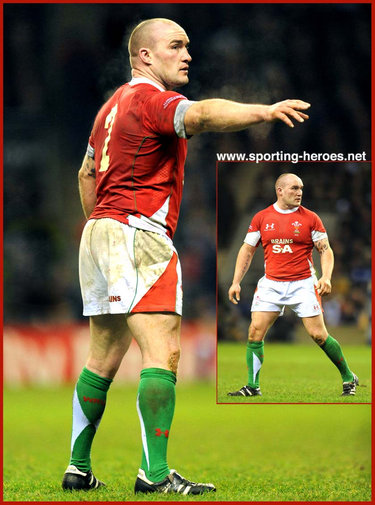 Gareth Williams - Wales - International Rugby Union Caps for Wales.