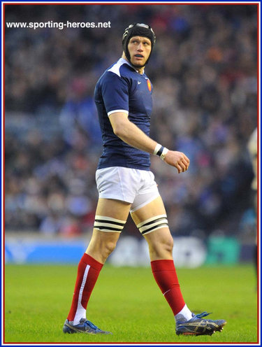 Julien Bonnaire - France - French International Rugby Matches.