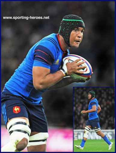 Thierry Dusautoir - France - International Rugby Matches for France.