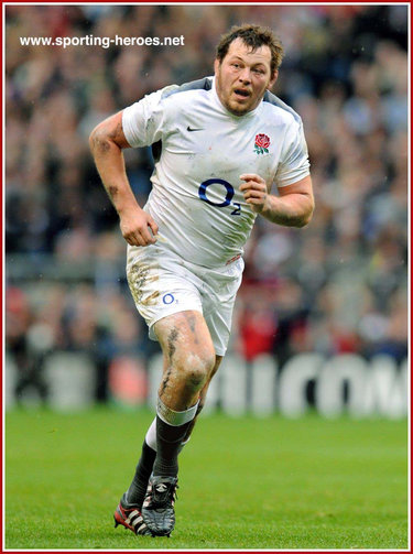 Steve Thompson - England - English International Rugby Caps.