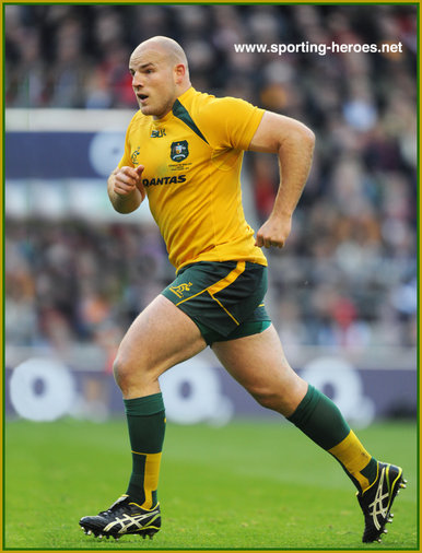 Stephen Moore - Australia - International rugby union caps.