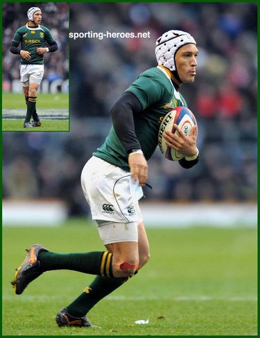 Gio Aplon - South Africa - International Rugby Union Caps for South Africa.