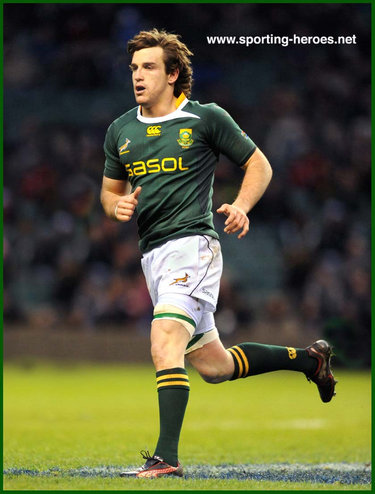 Keegan DANIEL - South Africa - International Rugby Union Caps.