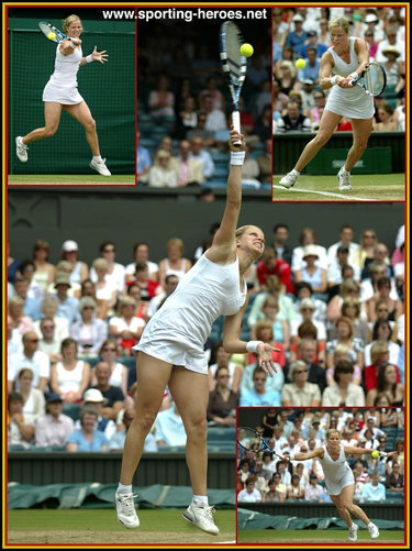 Kim Clijsters - Belgium - Wimbledon 2006 (Semi-Finalist)