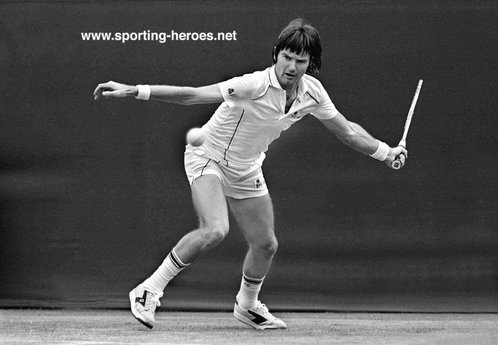 Jimmy Connors - U.S.A. - 1982 : Winner of  Wimbledon & U.S. Open.