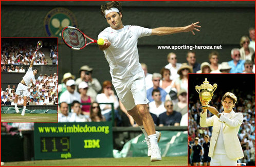 Roger Federer - Switzerland - 2006 three Grand Slam titles.