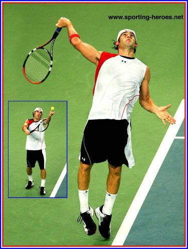 Robby Ginepri - U.S.A. - French Open 2008 (Last 16)