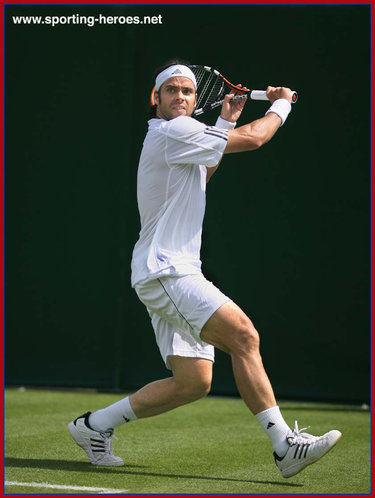 Fernando Gonzalez - Chile - French Open 2008 (Quarter-Finalist)