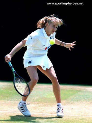 Steffi Graf - Germany - 1993. So close once again to a Grand Slam