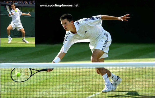 Tim Henman - Great Britain & N.I. - Wimbledon 2002 (Semi-Finalist)