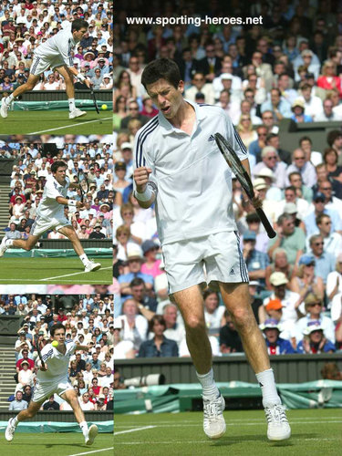 Tim Henman - Great Britain & N.I. - Wimbledon 2003 (Quarter-Finalist)