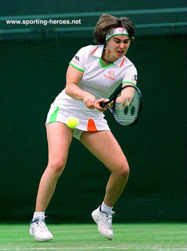 Martina Hingis - Switzerland - 1997. So close to the Grand Slam
