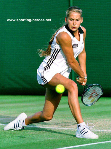 Anna Kournikova - Russia - 1995-97. Fine Wimbledon debut in 1997