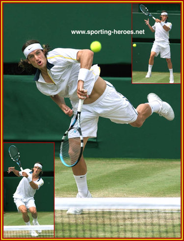 Feliciano Lopez - Wimbledon 2005 (Quarter-Finalist)