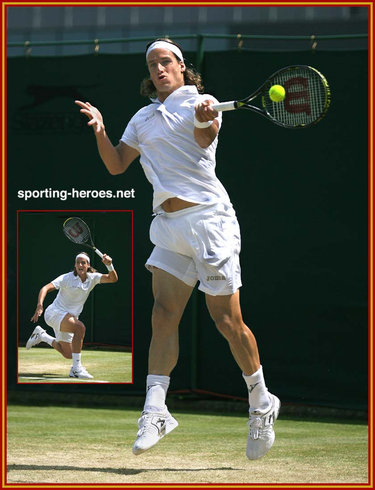 Feliciano Lopez - Wimbledon 2008 (Quarter-Finalist)
