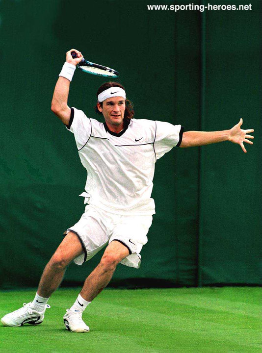 koppeling terrorisme gebaar Carlos Moya - Australian Open 1997 (Runner-Up) - Spain