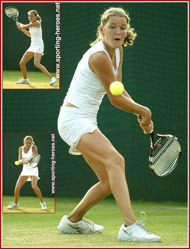 Agnieszka Radwanska - Poland - Wimbledon 2006 (Last 16)
